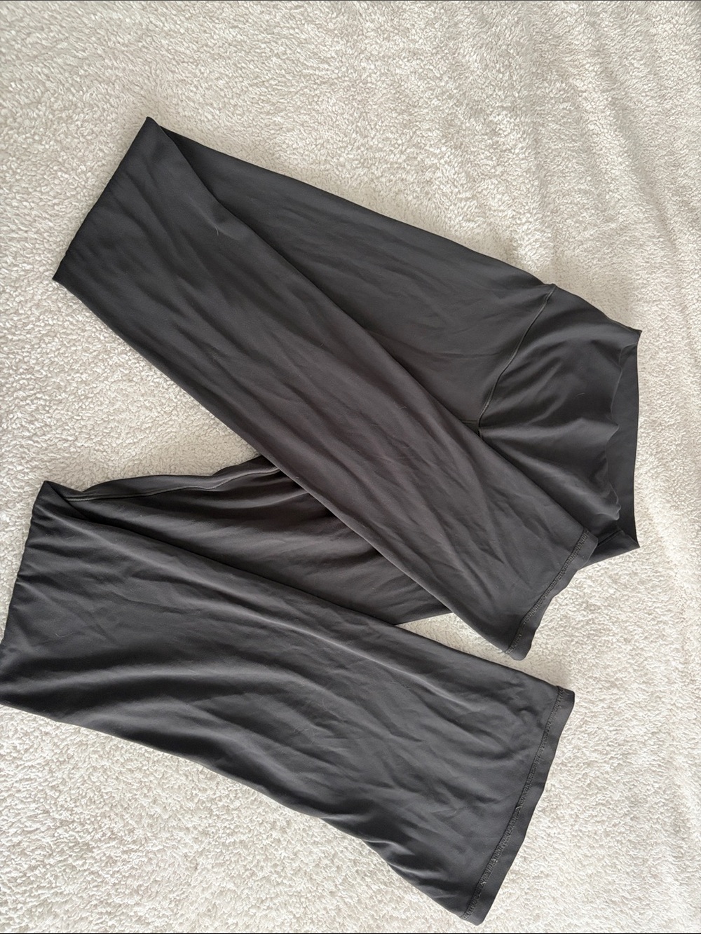 Aerie Dark Grey Wide-Leg Leggings